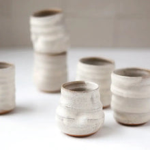 Load image into Gallery viewer, Gravesco Pottery - Artist Choice Little Sippers | Handmade Pottery Shot Cup: Off-White