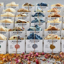 Load image into Gallery viewer, Potager Soap Company - Peppermint Twist Handmade Bar Soap | Organic Soap