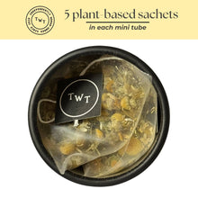 Load image into Gallery viewer, Tea with Tae - Chamomile Mini Tea Tube (5 tea bags)