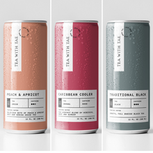 Load image into Gallery viewer, Tea with Tae - Original Black Iced Tea Can (12oz.) - Unsweetened, Smooth
