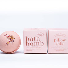 Load image into Gallery viewer, Ginger June Candle Co. - PILLOW TALK • 100% BOTANICAL BATH BOMB •