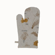 Load image into Gallery viewer, Raine & Humble - Oven Gloves Herb Mustard
