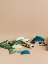Load image into Gallery viewer, NAT + NOOR - Hair Comb | Wide Toothed | JellyFish Teal | Sustainable
