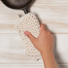 Load image into Gallery viewer, Danica Heirloom - Natural Knit Potholder