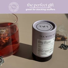 Load image into Gallery viewer, Tea with Tae - Berry Blossom Herbal Mini Tea Tube (5 tea bags)