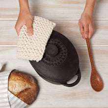 Load image into Gallery viewer, Danica Heirloom - Natural Knit Potholder