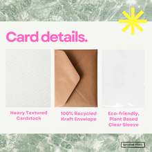 Load image into Gallery viewer, Daydream Prints - Funny Holiday Card | Bright & Festive AF | Bold Xmas Card