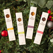 Load image into Gallery viewer, Bee Inspired - Raw Honey Sticks | 4 Kosher Varietals, 18 Sticks Per Box: Wildflower