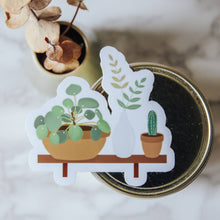 Load image into Gallery viewer, West Creek Mercantile - Potted Plant v1 Glossy Vinyl Sticker