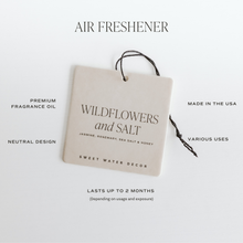 Load image into Gallery viewer, Wildflowers & Salt Hanging Air Freshener - Home Decor
