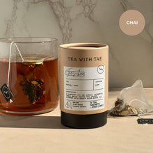 Load image into Gallery viewer, Tae's Chai Black Tea Mini Tea Tube Gift (5 tea bags)