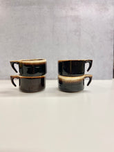 Load image into Gallery viewer, Set of Four Pfaltzgraff Drip Glaze Mugs
