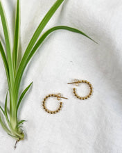 Load image into Gallery viewer, Natalie Clare Collections - Beaded Hoop Earrings
