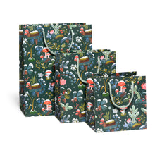 Load image into Gallery viewer, Red Cap Cards - Holiday Moss gift bags: Medium
