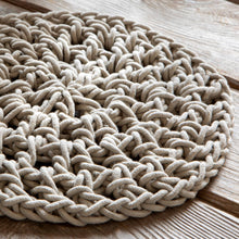 Load image into Gallery viewer, Danica Heirloom - Dove Gray Knotted Trivet
