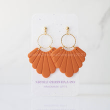 Load image into Gallery viewer, Nicole Christina Company - Polymer Clay Dangle Earrings-Willow: Duck Egg Blue
