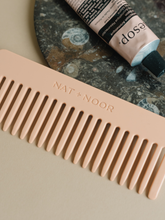 Load image into Gallery viewer, NAT + NOOR - Hair Comb | Wide Toothed | Petal Rose Pink | Susatinable

