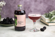 Load image into Gallery viewer, Wood Stove Kitchen - Blackberry &amp; Sage Cocktail Mixer and Mocktail Mixer, 16 fl oz
