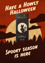 Load image into Gallery viewer, Moonstruck Chocolate Co - Black Cat Dark Chocolate Bar
