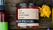 Load image into Gallery viewer, Fresh Pickins - Raw Maine Wildflower Honey | Raw Unfiltered Honey (10oz)
