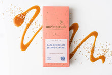 Load image into Gallery viewer, Moonstruck Chocolate Co - Toasty Sesame Caramel Chocolate Bar
