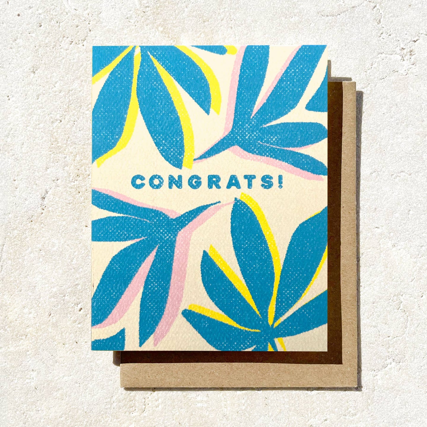 Daydream Prints - Congrats - Summer beach congratulations card