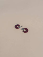 Load image into Gallery viewer, NAT + NOOR - Mali | Maraschino Cherry | Hoop Earrings | New Thinner Style
