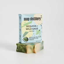Load image into Gallery viewer, Soap Distillery - Sequoia + Wild Sage Bar Soap: Case Unit
