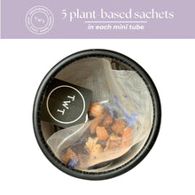 Load image into Gallery viewer, Tea with Tae - Berry Blossom Herbal Mini Tea Tube (5 tea bags)
