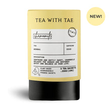 Load image into Gallery viewer, Tea with Tae - Chamomile Mini Tea Tube (5 tea bags)
