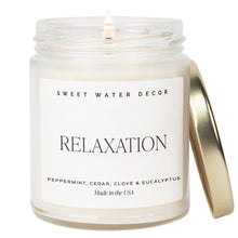 Load image into Gallery viewer, Sweet Water Decor - Relaxation 9 oz Soy Candle - Home Decor &amp; Gifts
