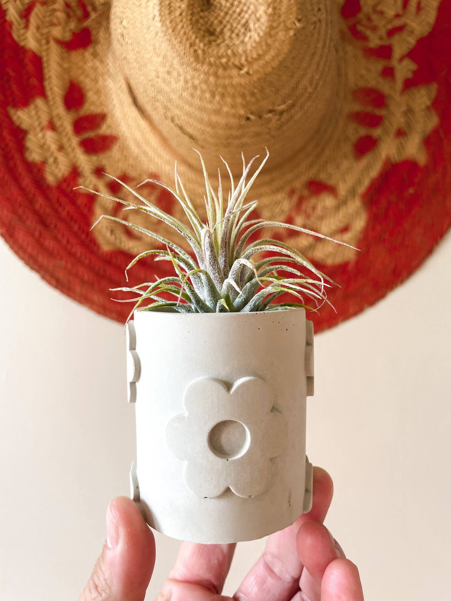 Mini Daisy Planter: Wood