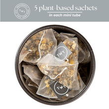 Load image into Gallery viewer, Spa Bliss Herbal Mini Tea Tube Gift (5 tea bags)
