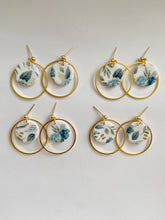 Load image into Gallery viewer, ClayThings Shoppe - Clay Dangle Earrings, Statement Clay Earrings
