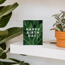 Load image into Gallery viewer, Paper Anchor Co. - Banana Leaf Happy Birthday Greeting Card
