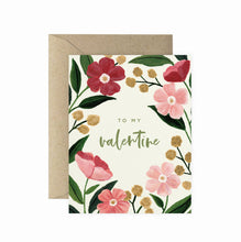 Load image into Gallery viewer, Poppy Valentine&#39;s Greeting Card | Love &amp; Friendship
