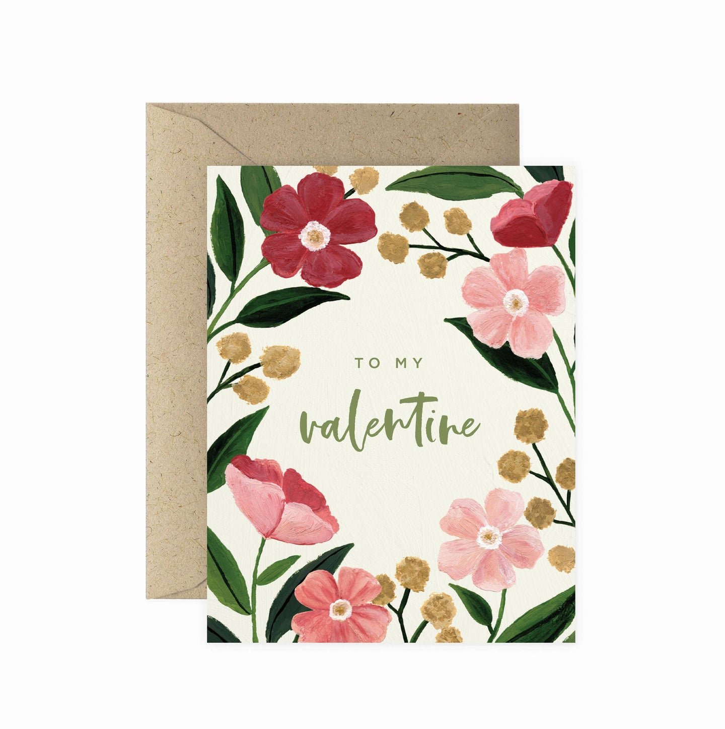 Poppy Valentine's Greeting Card | Love & Friendship