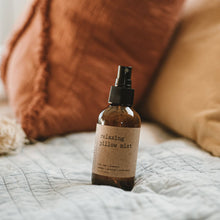 Load image into Gallery viewer, Soulistic Root - Essential Oils &amp; Self Care Gifts - Relaxing Pillow Spray | Sleep &amp; Linen Spray w/ Essential Oil: No Gemstones / 4 oz
