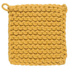 Load image into Gallery viewer, Danica Heirloom - Ochre Knit Potholder
