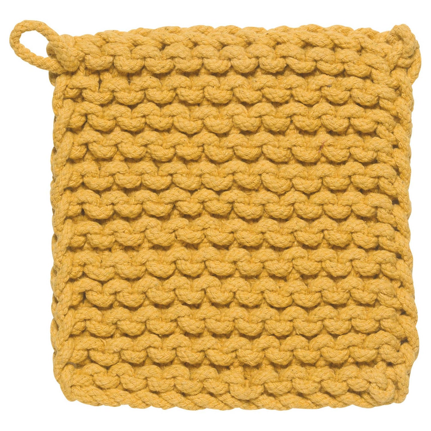 Danica Heirloom - Ochre Knit Potholder