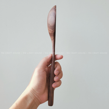Load image into Gallery viewer, Spoon - Large Walnut Wooden Spoon - Kitchen Serving Utensils
