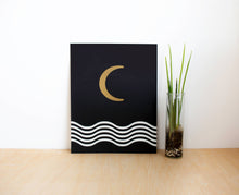 Load image into Gallery viewer, Moon over water print  11 x 14 Print
