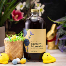Load image into Gallery viewer, Wood Stove Kitchen - Blueberry and Lavender Cocktail Mixer and Mocktail Mixer, 16 fl oz
