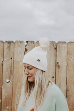 Load image into Gallery viewer, The Montana Scene - Three Tree Foldover Pom Beanie: Brown
