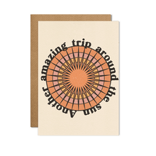 Load image into Gallery viewer, cai &amp; jo - Another Amazing Trip Around the Sun Card: Cello-free
