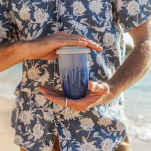 Load image into Gallery viewer, Nova Ceramics Travel Mugs - Neptune Ceramic Travel Mug – 12oz with Lid &amp; Sleeve
