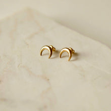 Load image into Gallery viewer, Tilly Doro - Large Crescent stud earring
