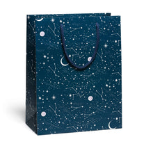 Load image into Gallery viewer, Red Cap Cards - Moon and Stars gift bags: Large

