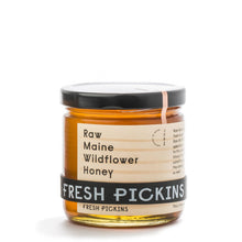 Load image into Gallery viewer, Fresh Pickins - Raw Maine Wildflower Honey | Raw Unfiltered Honey (10oz)
