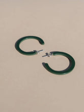 Load image into Gallery viewer, NAT + NOOR - Alba | Mint | Hoop Earrings | New Thinner Style
